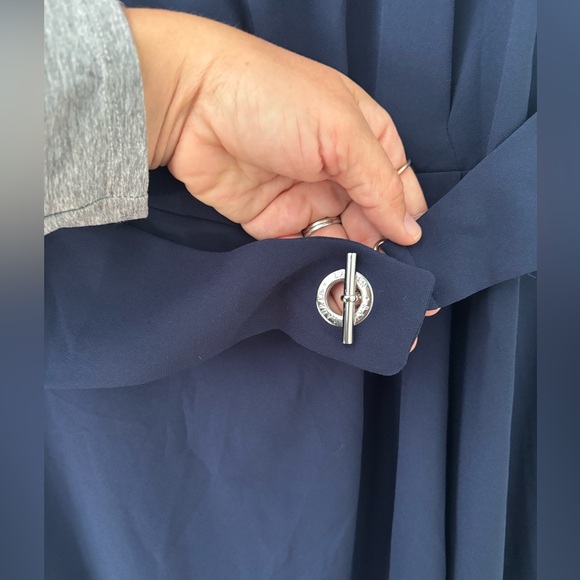 NWT Lauren Ralph Lauren Women's Double-Faced Fit-and-Flare Dress (size 6) - Picture 4 of 6